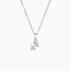 Collier Astra Argent Blanc Oxyde De Zirconium