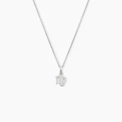 Collier Astra Argent Blanc Oxyde De Zirconium