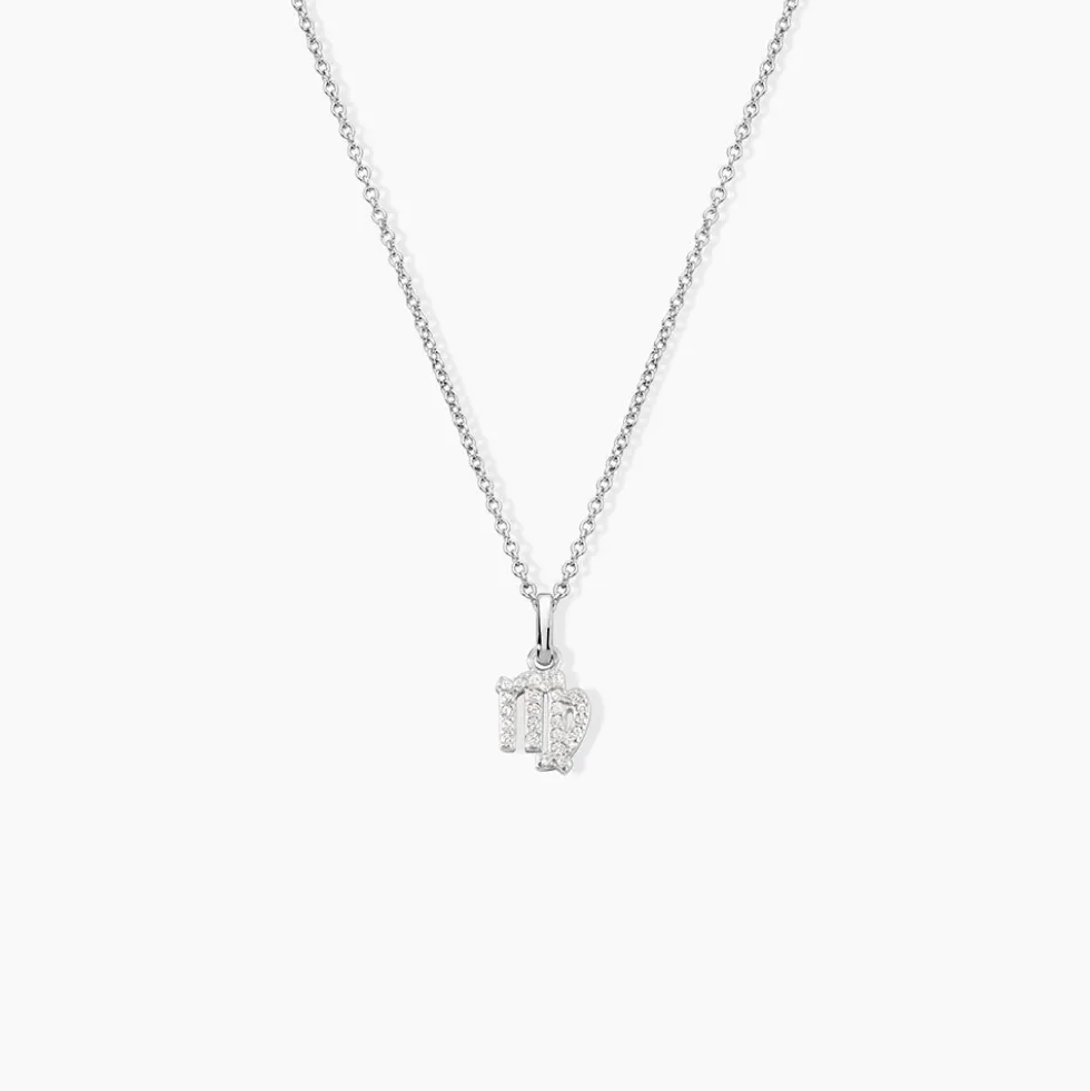 Collier Astra Argent Blanc Oxyde De Zirconium