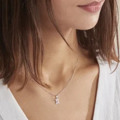 Collier Astra Argent Blanc Oxyde De Zirconium