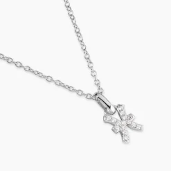 Collier Astra Argent Blanc Oxyde De Zirconium