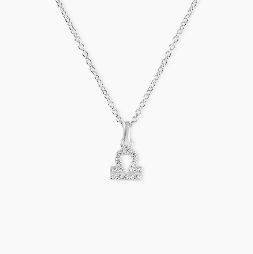 Collier Astra Argent Blanc Oxyde De Zirconium