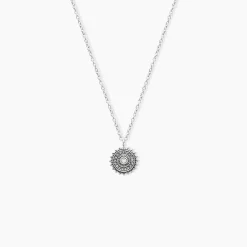 Collier Auretta Argent Blanc Oxyde De Zirconium