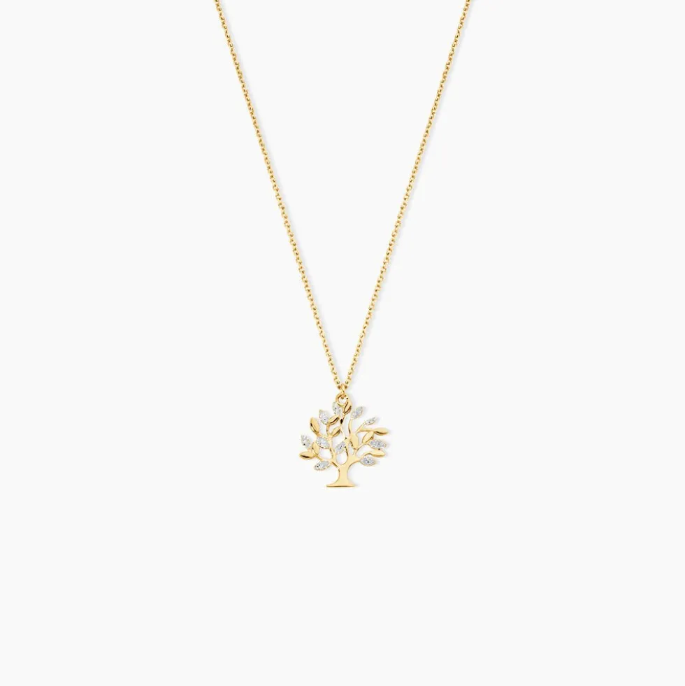 Collier Averrhoa Or Jaune