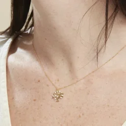 Collier Averrhoa Or Jaune