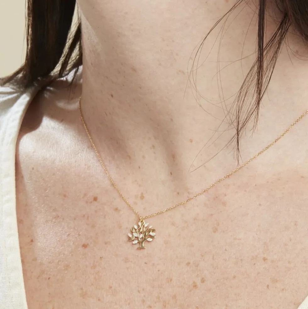 Collier Averrhoa Or Jaune