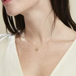 Collier Averrhoa Or Jaune