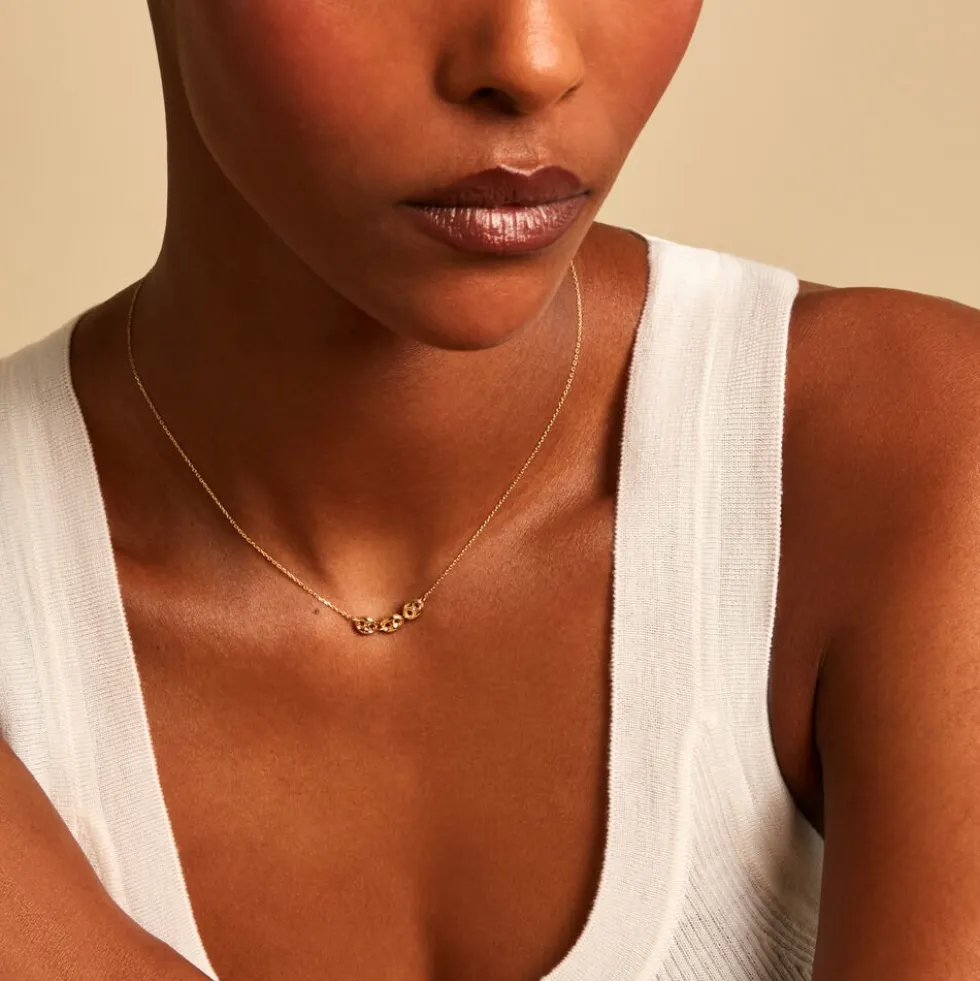 Collier Baqir Or Jaune