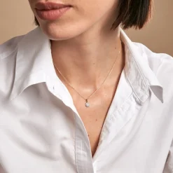 Collier Barbra Or Jaune Diamant