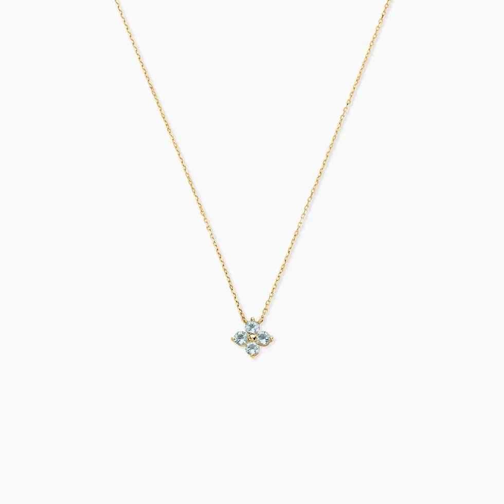 Collier Belovia Or Jaune Topaze