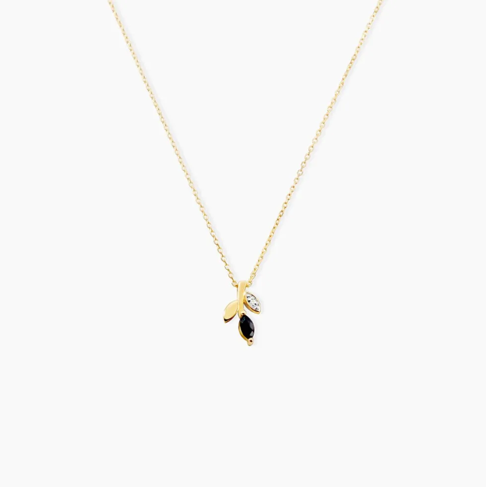 Collier Bendt Or Jaune Saphir Diamant