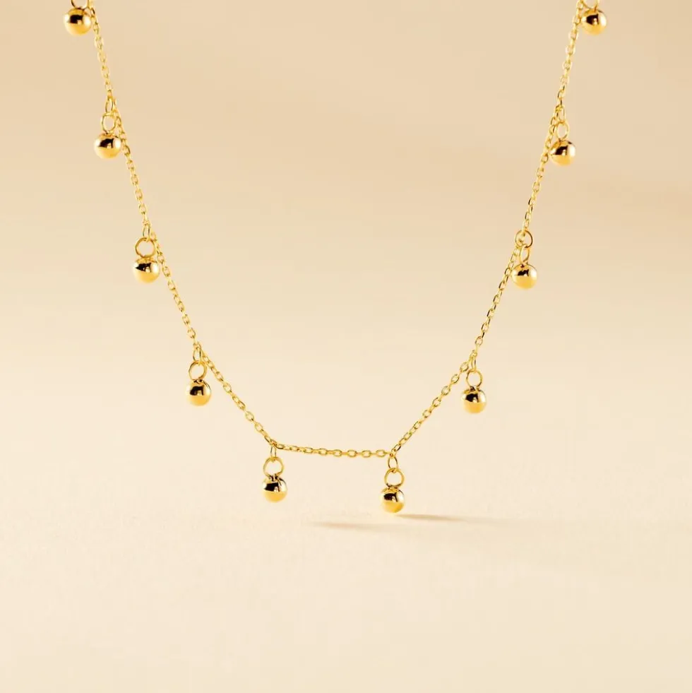 Collier Bethanie Or Jaune