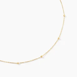 Collier Booker Or Jaune