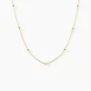 Collier Bookers Or Jaune
