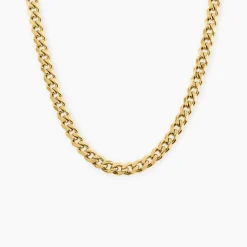 Collier Boss Chain For Him Acier Jaune