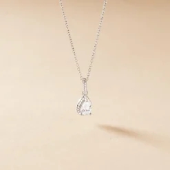 Collier Briony Argent Blanc Oxyde De Zirconium