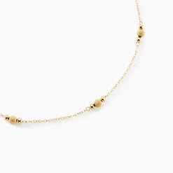 Collier Brooks Or Jaune