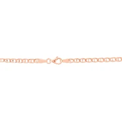 Collier Capucin Or Rose Maille Marine Plate