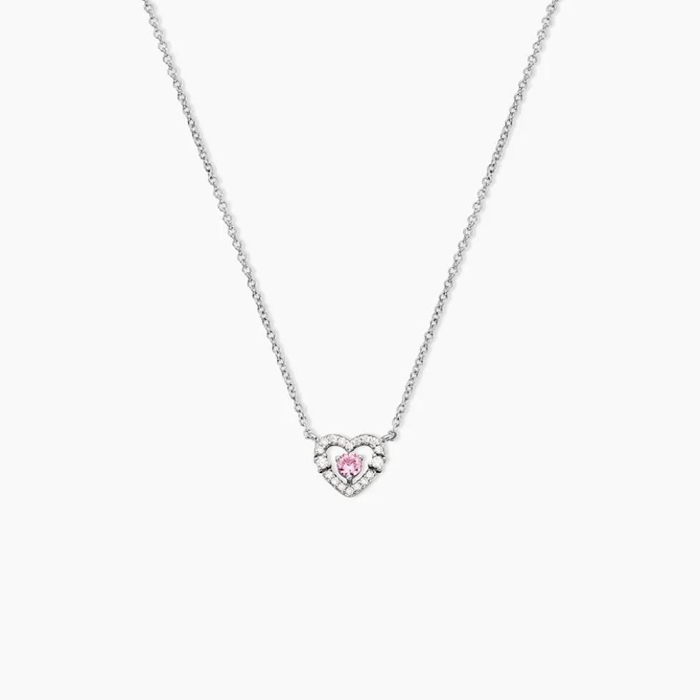 Collier Carren Argent Blanc Oxyde De Zirconium