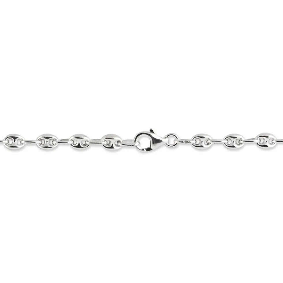 Collier Carrus Argent Blanc