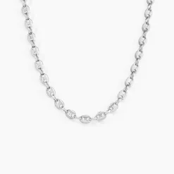 Collier Carrus Argent Blanc