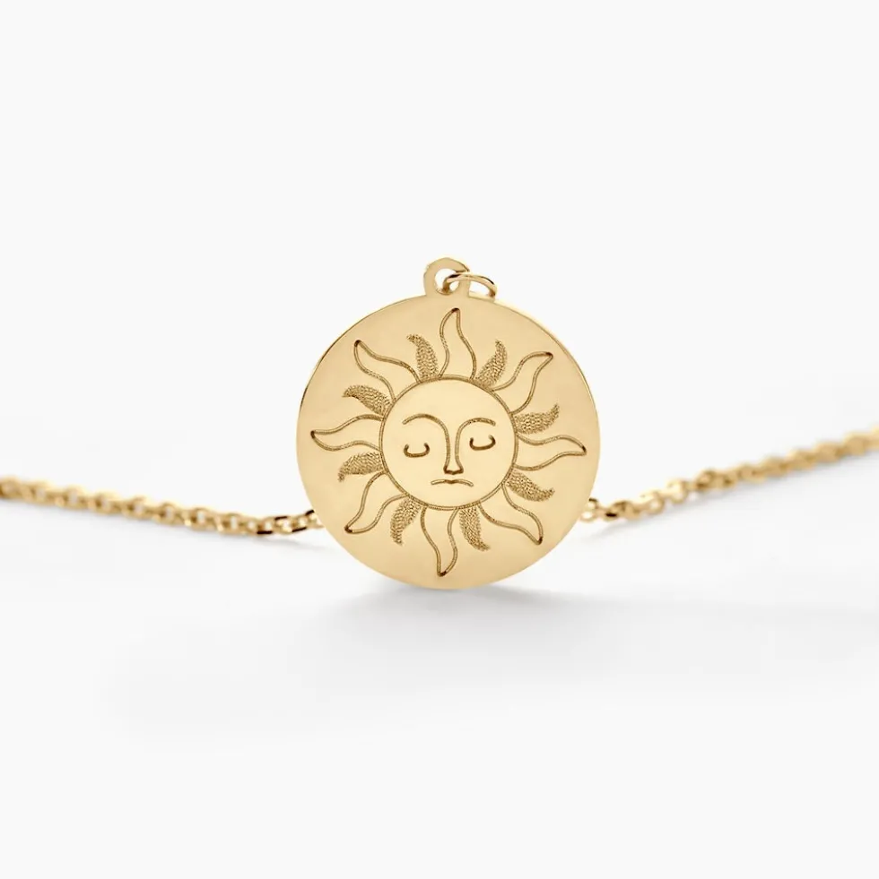 Collier Celestyna Or Jaune