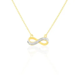 Collier Chacha Or Jaune Diamant