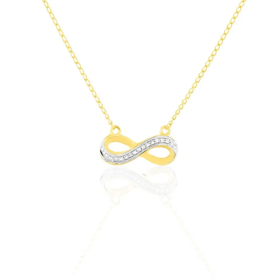 Collier Chacha Or Jaune Diamant