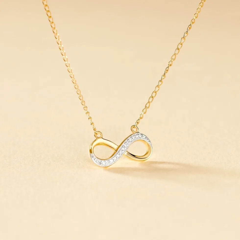 Collier Chacha Or Jaune Diamant