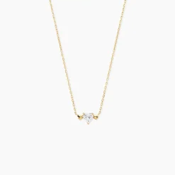 Collier Chaim Or Jaune Oxyde