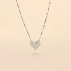 Collier Chandana Argent Blanc