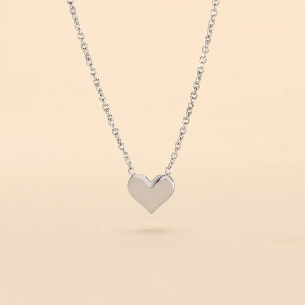 Collier Chandana Argent Blanc