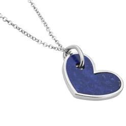 Collier Charla Argent Blanc Lapis Lazuli