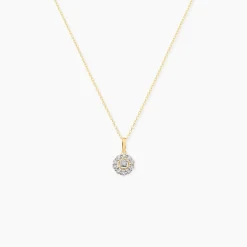 Collier Charletta Or Jaune Diamant