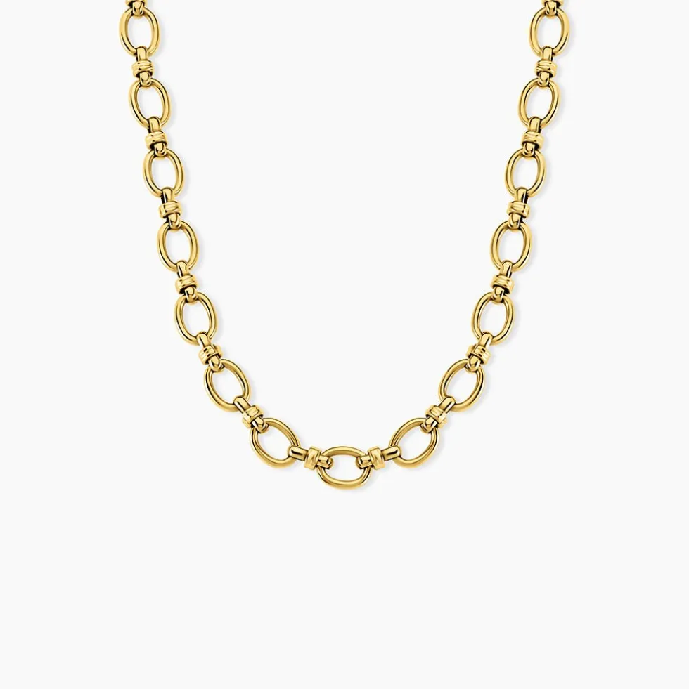Collier Cherish Acier Jaune