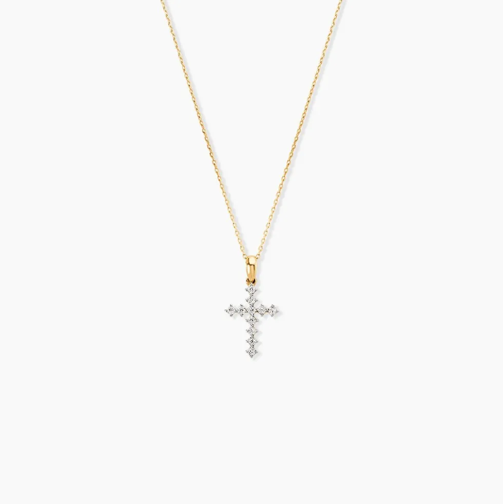 Collier Chriselda Or Jaune Diamant