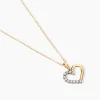 Collier Christine Or Jaune Diamant