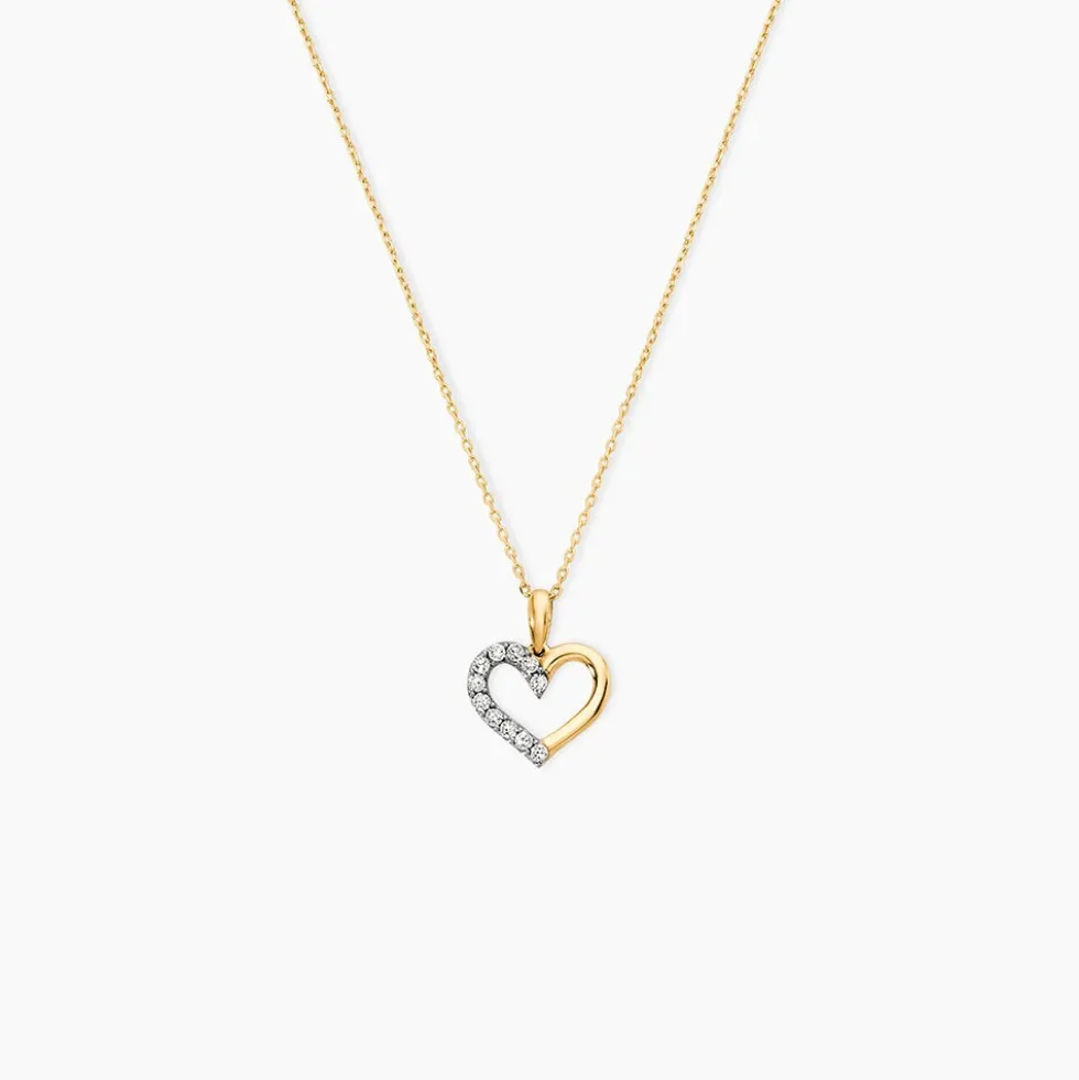 Collier Christine Or Jaune Diamant