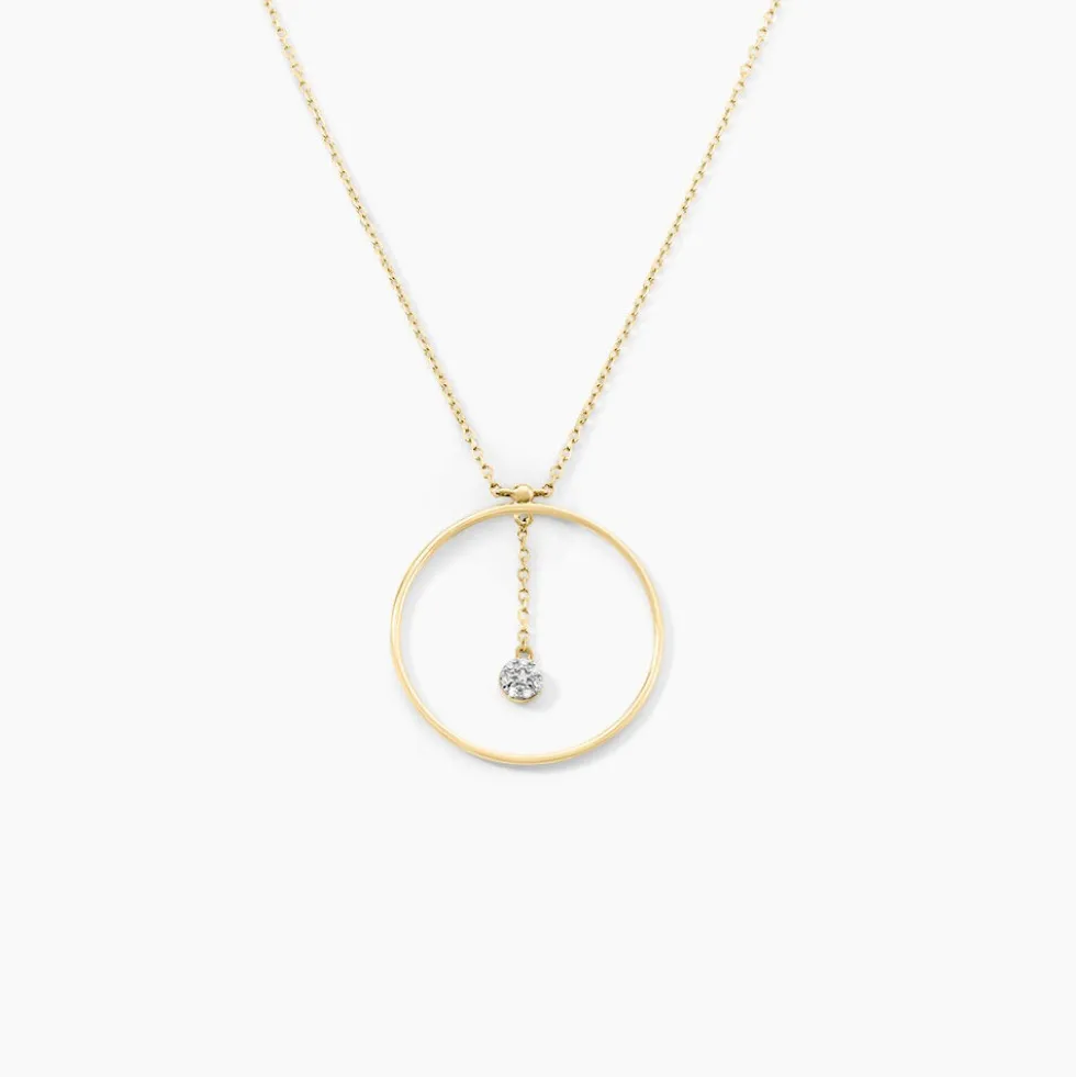 Collier Circlea Or Jaune Diamant