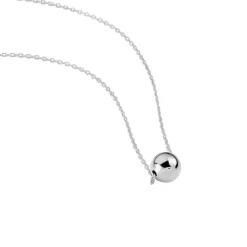 Collier Clara Argent Blanc