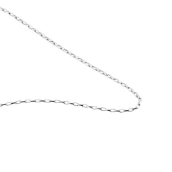 Collier Claudine Maille Forcat Argent Blanc
