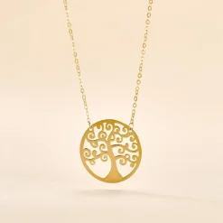 Collier Clemenca Or Jaune