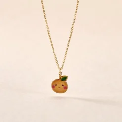 Collier Clemens Or Jaune