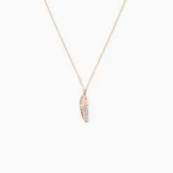 Collier Clodie Or Rose Diamant