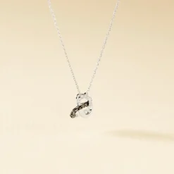 Collier Constellation Or Blanc Diamant