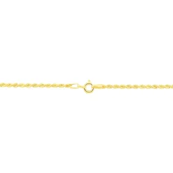 Collier Cordelia Danilo Maille Corde Or Jaune