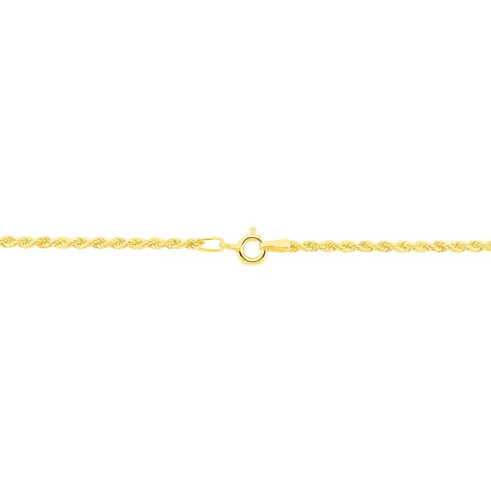 Collier Cordelia Danilo Maille Corde Or Jaune