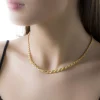 Collier Cordelia Danilo Maille Corde Et Venitienne
