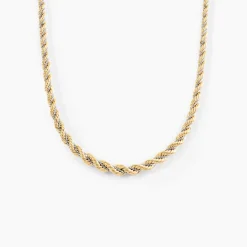 Collier Cordelia Danilo Maille Corde Et Venitienne