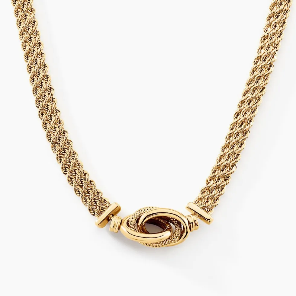 Collier Cordelia Or Jaune